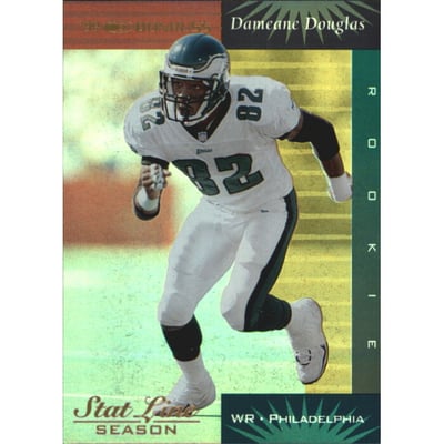 1999 Donruss Stat Line Season #174 Dameane Douglas/102