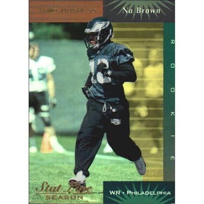 1999 Donruss Stat Line Season #179 Na Brown/130