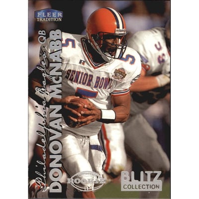1999 Fleer Tradition Blitz Collection #288 Donovan McNabb