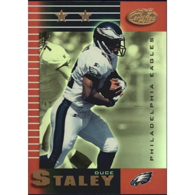 1999 Leaf Certified Mirror Red #136 Duce Staley