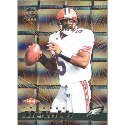 1999 Pacific Prisms Holographic Gold #108 Donovan McNabb