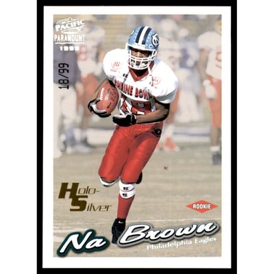 1999 Paramount HoloSilver #179 Na Brown