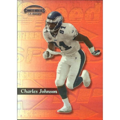 1999 Playoff Contenders SSD Speed Red #41 Charles Johnson