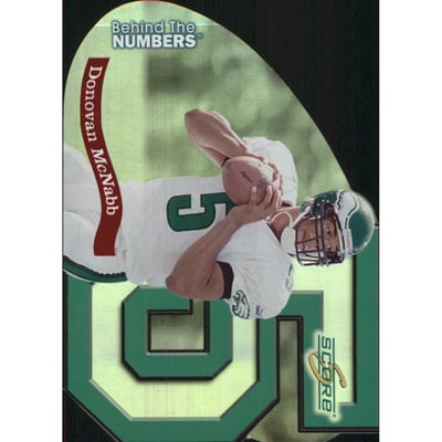 1999 Score Supplemental Behind the Numbers #BN29 Donovan McNabb