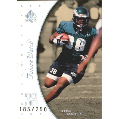 1999 SP Authentic Excitement #137 Cecil Martin