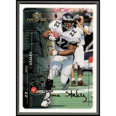 1999 Upper Deck MVP Gold Script #140 Duce Staley
