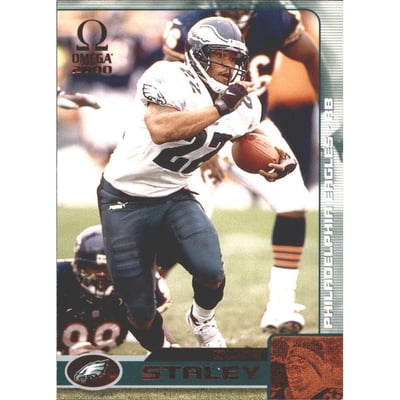 2000 Pacific Omega Copper #106 Duce Staley