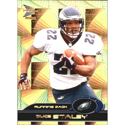 2000 Pacific Prism Prospects Holographic Gold #69 Duce Staley