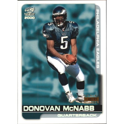2000 Paramount HoloSilver #180 Donovan McNabb
