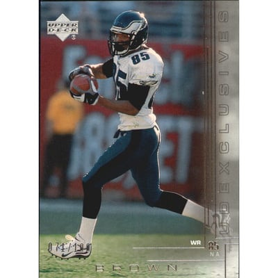 2000 Upper Deck Exclusives Silver #160 Na Brown