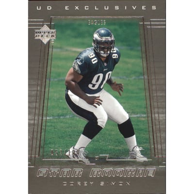2000 Upper Deck Exclusives Silver #226 Corey Simon
