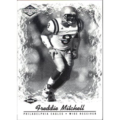 2001 Pacific Impressions Shadow #196 Freddie Mitchell
