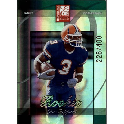 2002 Donruss Elite #189 Lito Sheppard RC