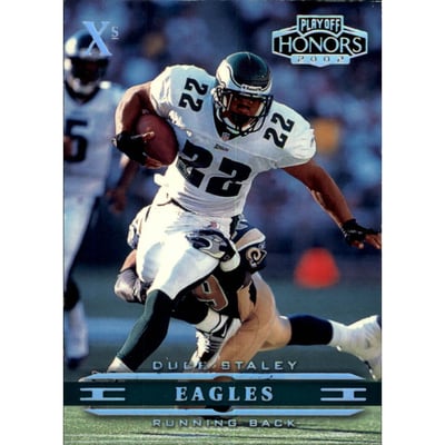 2002 Playoff Honors X's #73 Duce Staley