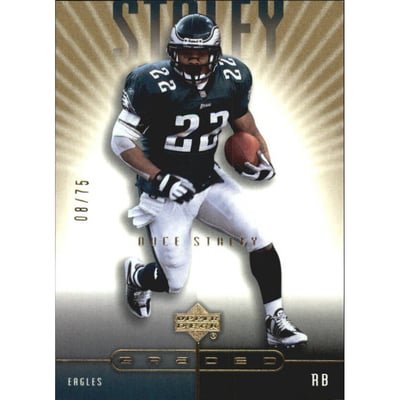 2002 UD Graded Gold #67 Duce Staley
