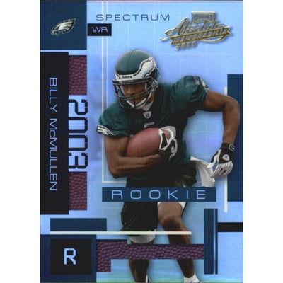 2003 Absolute Memorabilia Spectrum #115 Billy McMullen