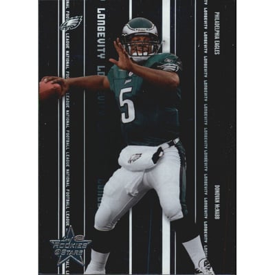 2003 Leaf Rookies and Stars Longevity #68 Donovan McNabb