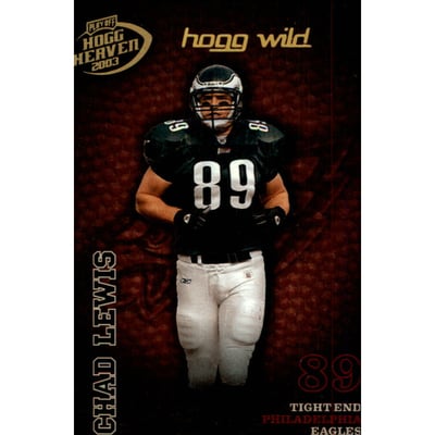 2003 Playoff Hogg Heaven Hogg Wild #110 Chad Lewis