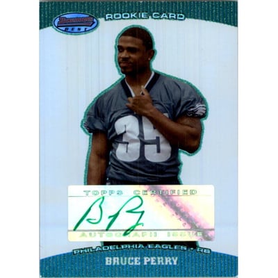 2004 Bowman's Best Green #166 Bruce Perry AU