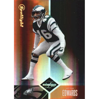 2004 Leaf Limited Bronze Spotlight #117 Herman Edwards