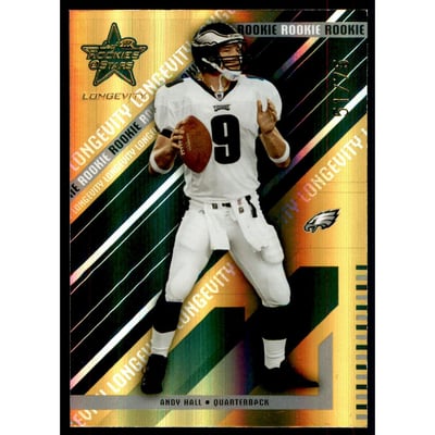 2004 Leaf Rookies and Stars Longevity Gold #203 Andy Hall