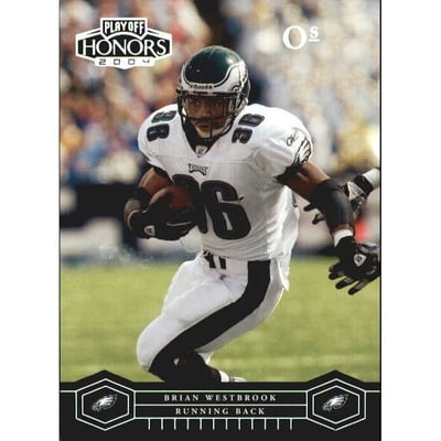 2004 Playoff Honors O's #71 Brian Westbrook