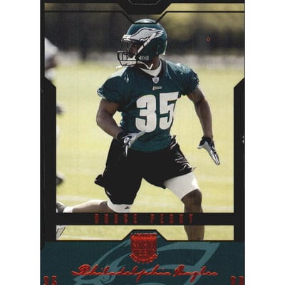 2004 SkyBox LE Black Border Red #143 Bruce Perry