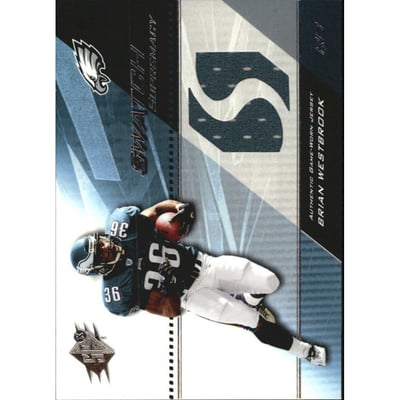 2004 SPx Swatch Supremacy #SWBW Brian Westbrook