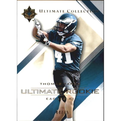2004 Ultimate Collection Gold #71 Thomas Tapeh
