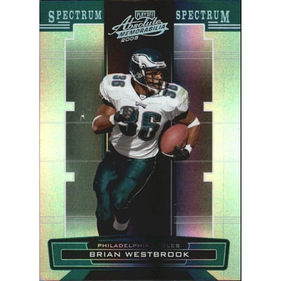 2005 Absolute Memorabilia Spectrum Silver #112 Brian Westbrook