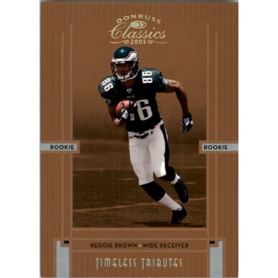 2005 Donruss Classics Timeless Tributes Bronze #213 Reggie Brown