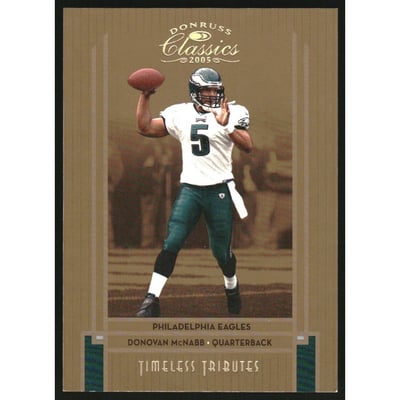 2005 Donruss Classics Timeless Tributes Bronze #72 Donovan McNabb
