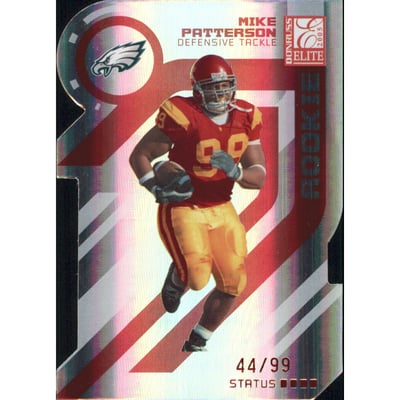 2005 Donruss Elite Status Red #174 Mike Patterson/99