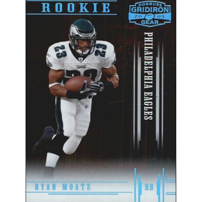 2005 Donruss Gridiron Gear Platinum Holofoil #129 Ryan Moats