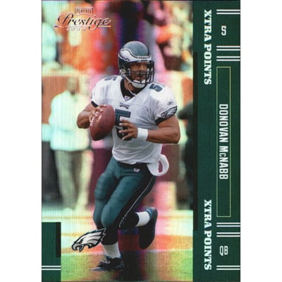 2005 Playoff Prestige Xtra Points Green #102 Donovan McNabb