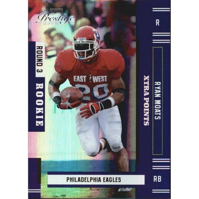 2005 Playoff Prestige Xtra Points Purple #185 Ryan Moats