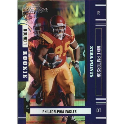 2005 Playoff Prestige Xtra Points Purple #224 Mike Patterson