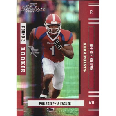 2005 Playoff Prestige Xtra Points Red #205 Reggie Brown