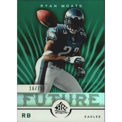 2005 Reflections Green #208 Ryan Moats