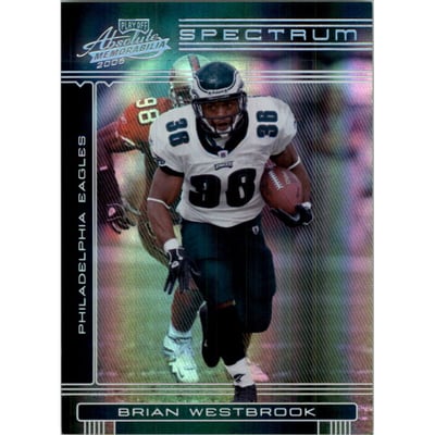 2006 Absolute Memorabilia Spectrum Silver #115 Brian Westbrook