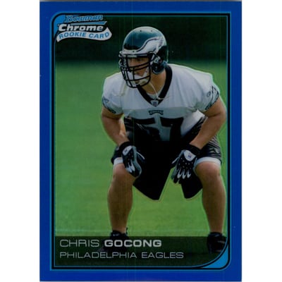 2006 Bowman Chrome Blue Refractors #11 Chris Gocong