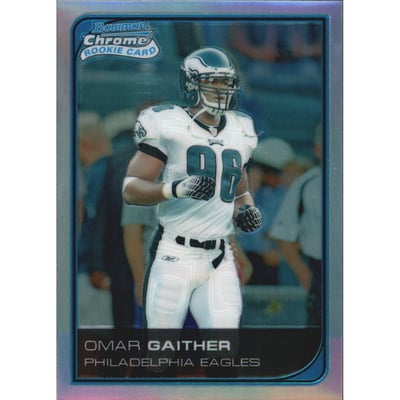 2006 Bowman Chrome Refractors #39 Omar Gaither