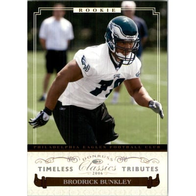2006 Donruss Classics Timeless Tributes Bronze #183 Brodrick Bunkley