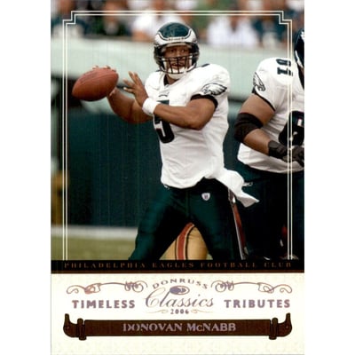 2006 Donruss Classics Timeless Tributes Bronze #76 Donovan McNabb