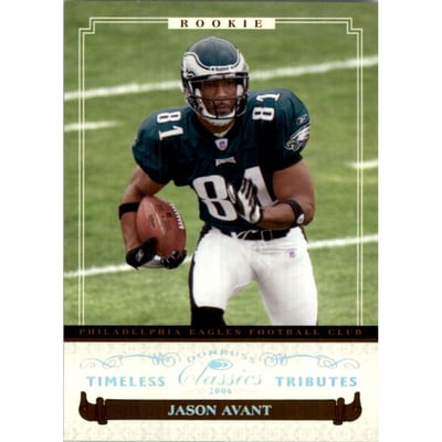 2006 Donruss Classics Timeless Tributes Silver #140 Jason Avant