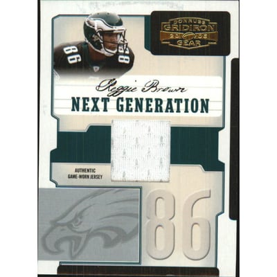 2006 Donruss Gridiron Gear Next Generation Jerseys #NG20 Reggie Brown/250