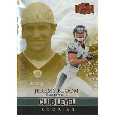 2006 Flair Showcase Gold #173 Jeremy Bloom
