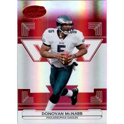 2006 Leaf Certified Materials Mirror Red #109 Donovan McNabb