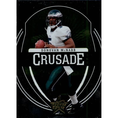 2006 Leaf Rookies and Stars Crusade Green #14 Donovan McNabb