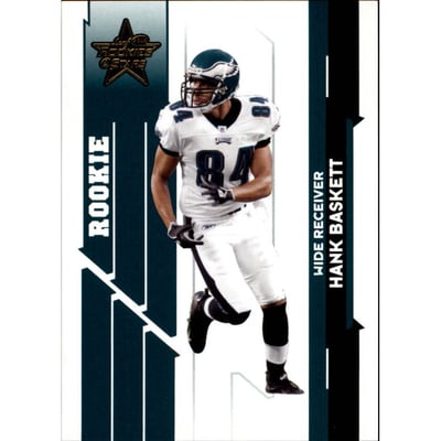 2006 Leaf Rookies and Stars Gold #220 Hank Baskett